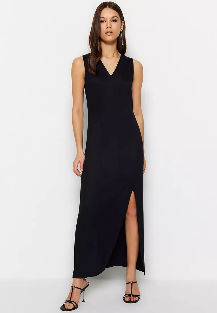 Buy Trendyol Slit Detail Dress 2024 Online | ZALORA Philippines