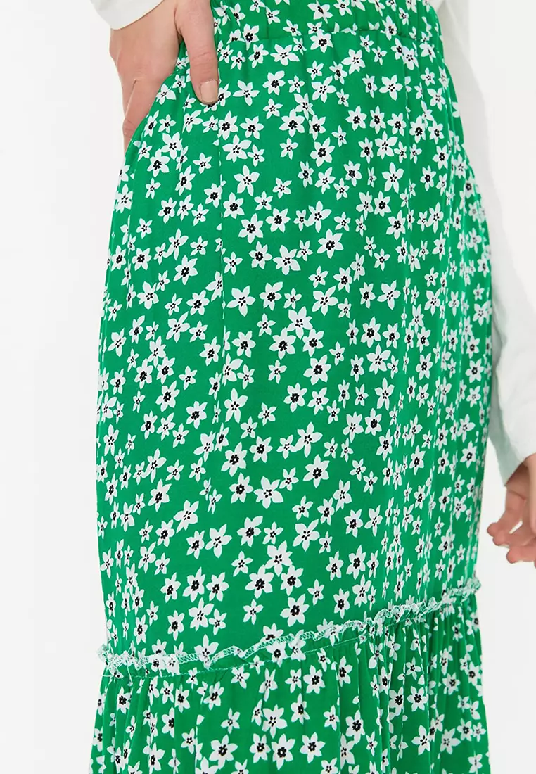 MODEST Viscose Printed Skirt