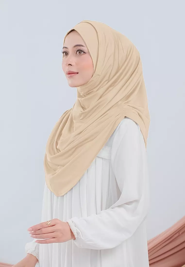 HIJAB INSTAN VALEEQA - CREAM