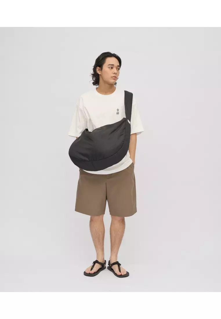 Plain-Me Cloud Bag-Black (L)  Polyester 100%