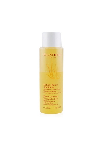 Buy Clarins Clarins Extra Comfort Toning Lotion Dry Or Sensitized Skin 200ml 6 8oz Online On Zalora Singapore