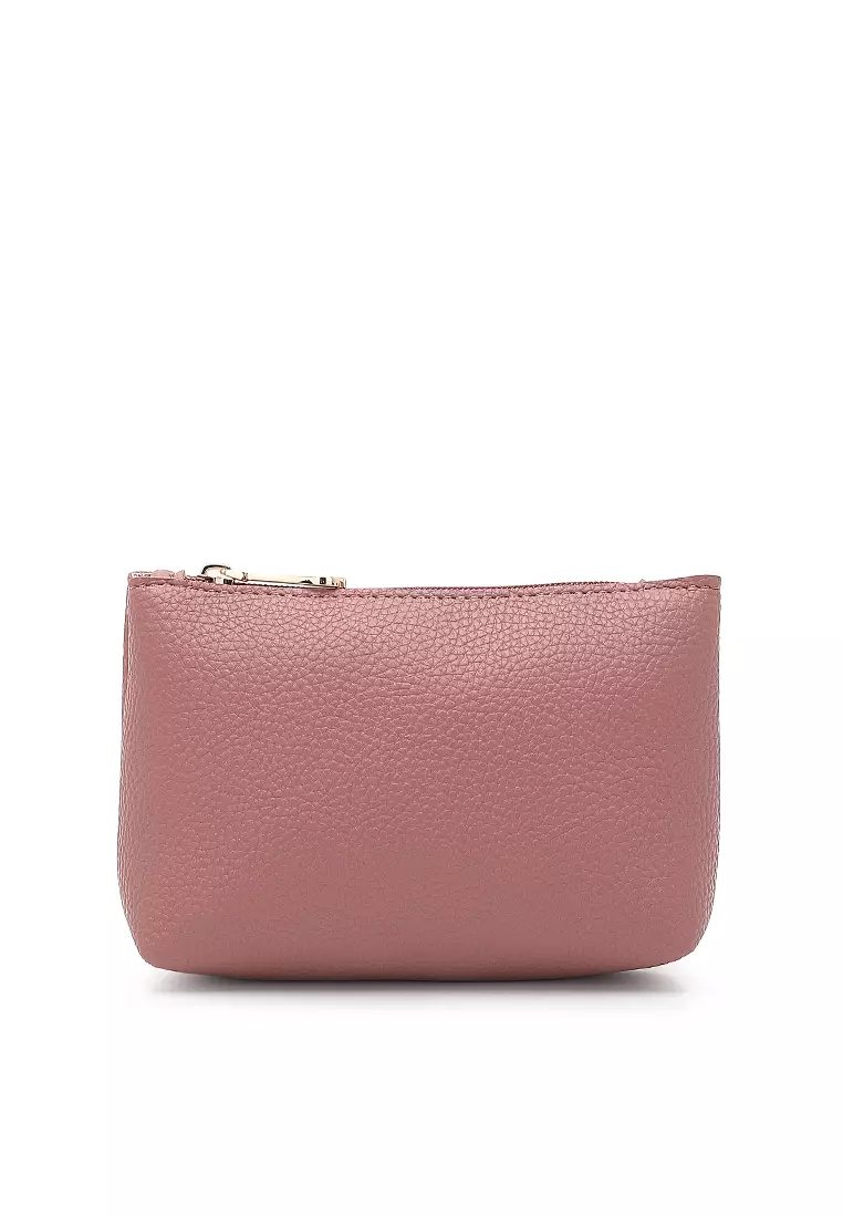2-In-1 Sling Bag & Zipper Pouch (二合一斜孭袋 & 小袋) - 紅色