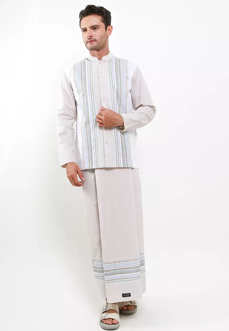 Water Plant Long Baju Koko