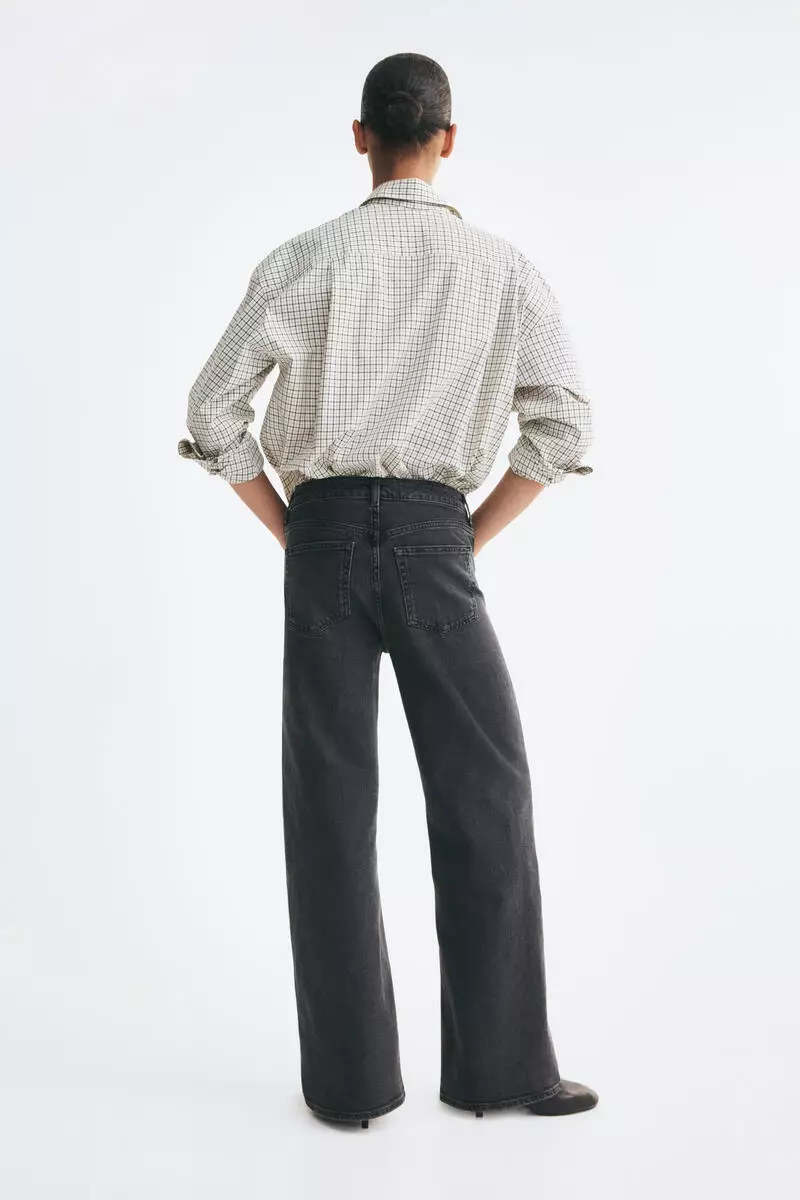 Wide High Waist Jeans