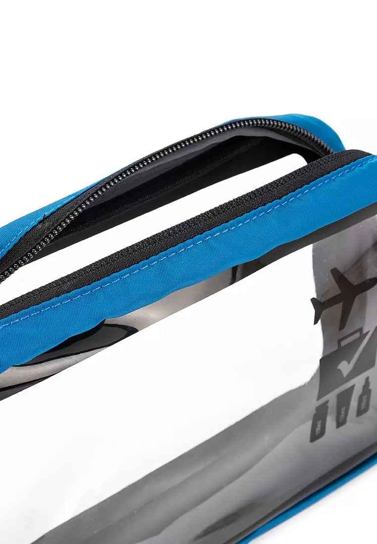 Carry-On Toiletry Pouch Blue