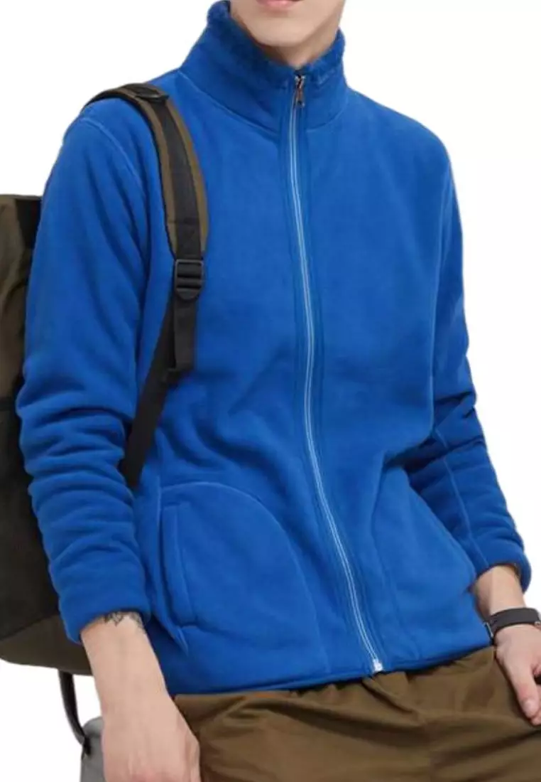 Double Reverses Casual Fleece Coat WL881 1607