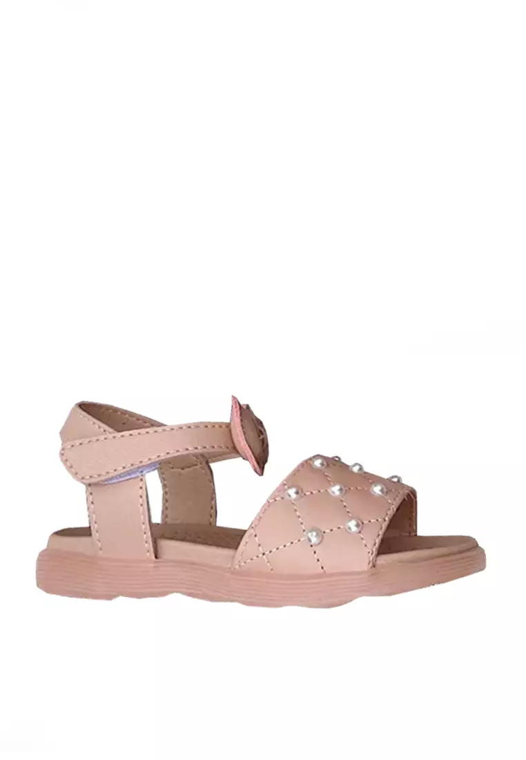 Discount on Twenty Eight Shoes  shoes - SKU: VANSA Fashionable Pearl Bow Sandals VSK-S805