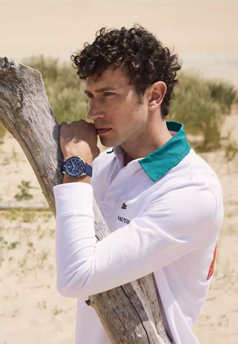 Nautica Gents BoxSet Watch NCT Windrose- NAPWRF409