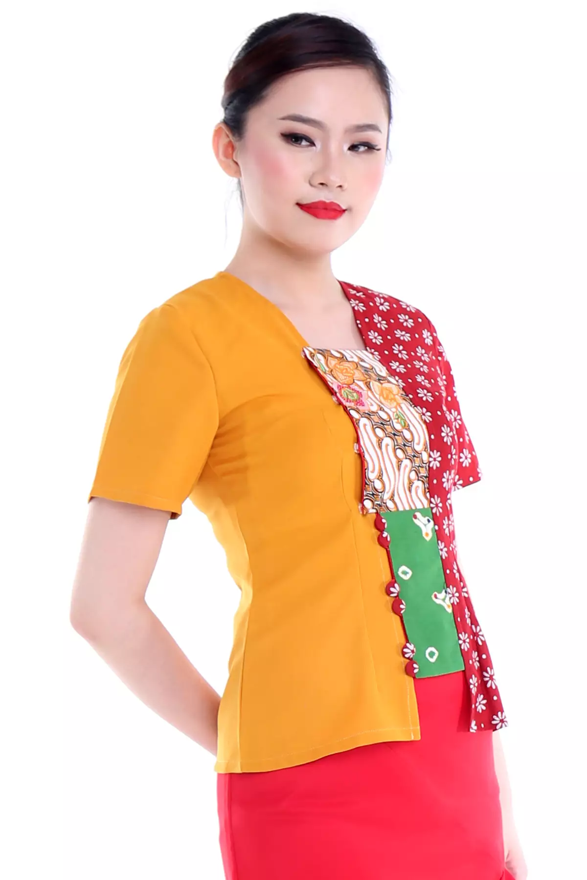 Hiranya Truntum Honey Lemon Kebaya Kutubaru