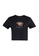 Trendyol black Black Printed Crop Knitted T-Shirt 0C383AA0856689GS_5