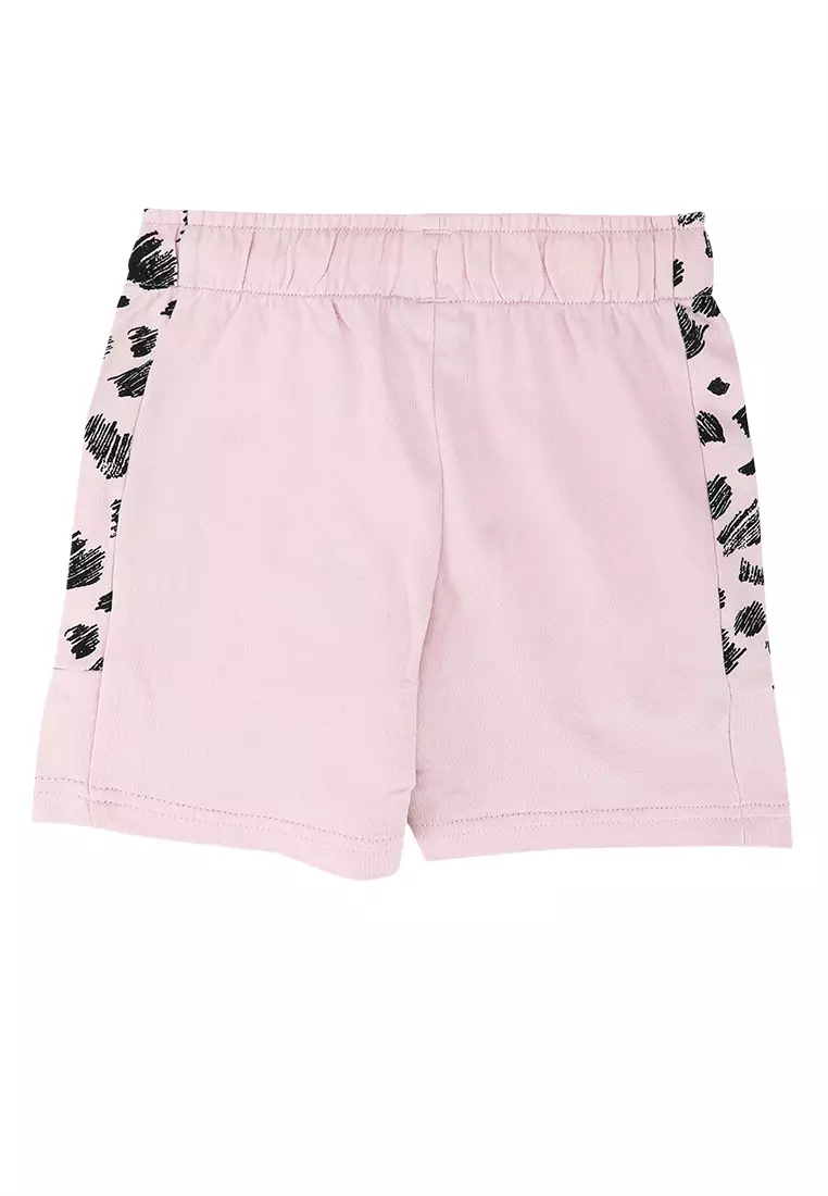 Puma shorts kids store pink