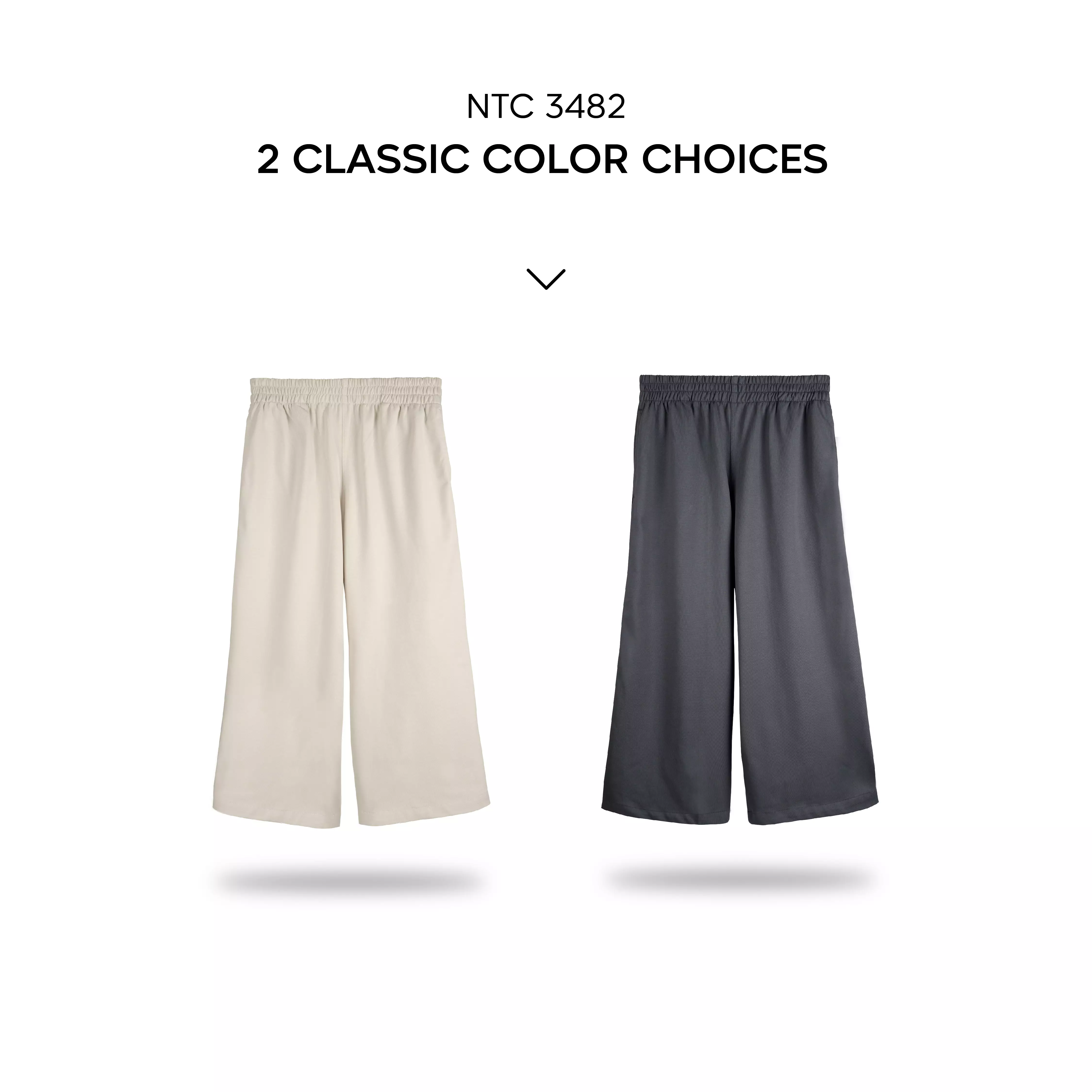 Nathalie Celana Kulot 1 pcs NTC 3482 - Hitam