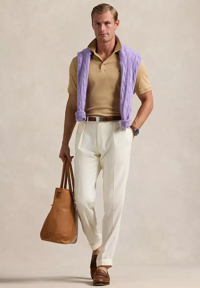 Buy Polo Ralph Lauren Classic Fit Soft Cotton Short Sleeve Polo Shirt ...