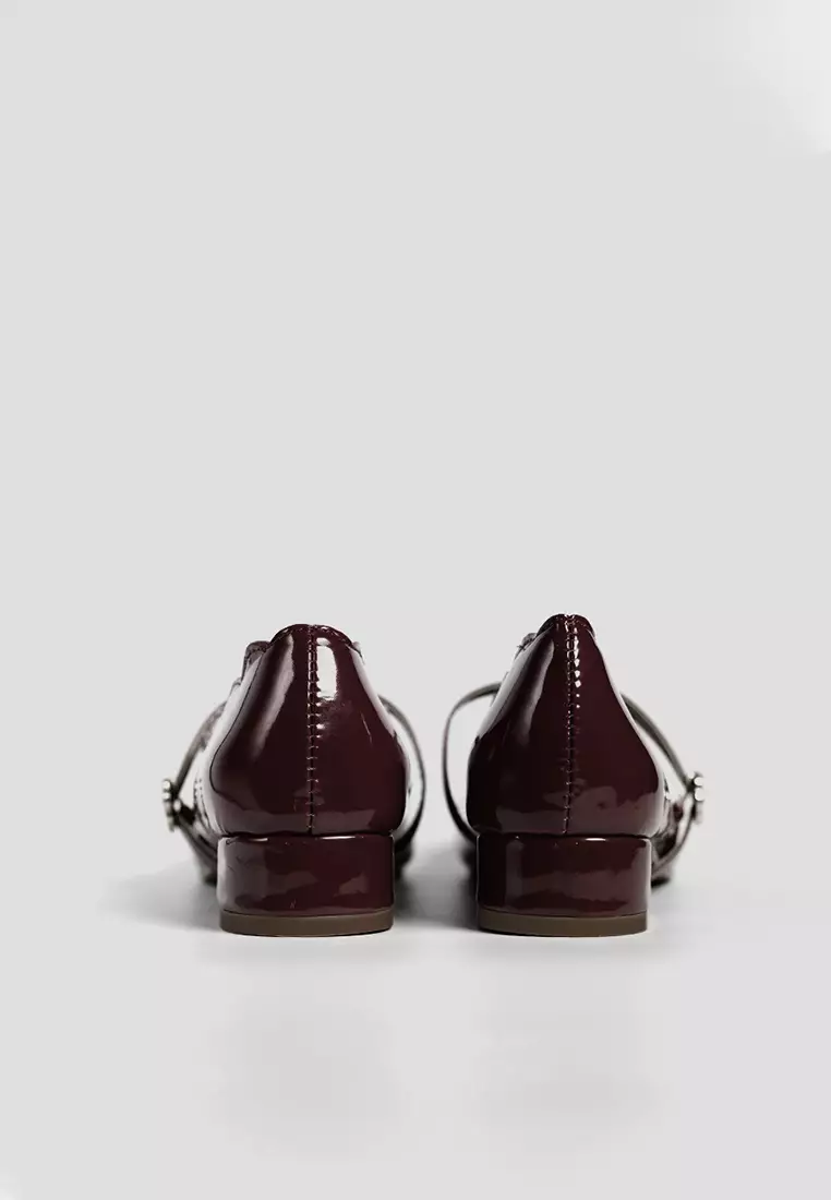 Scallop Glossy Mary Jane
