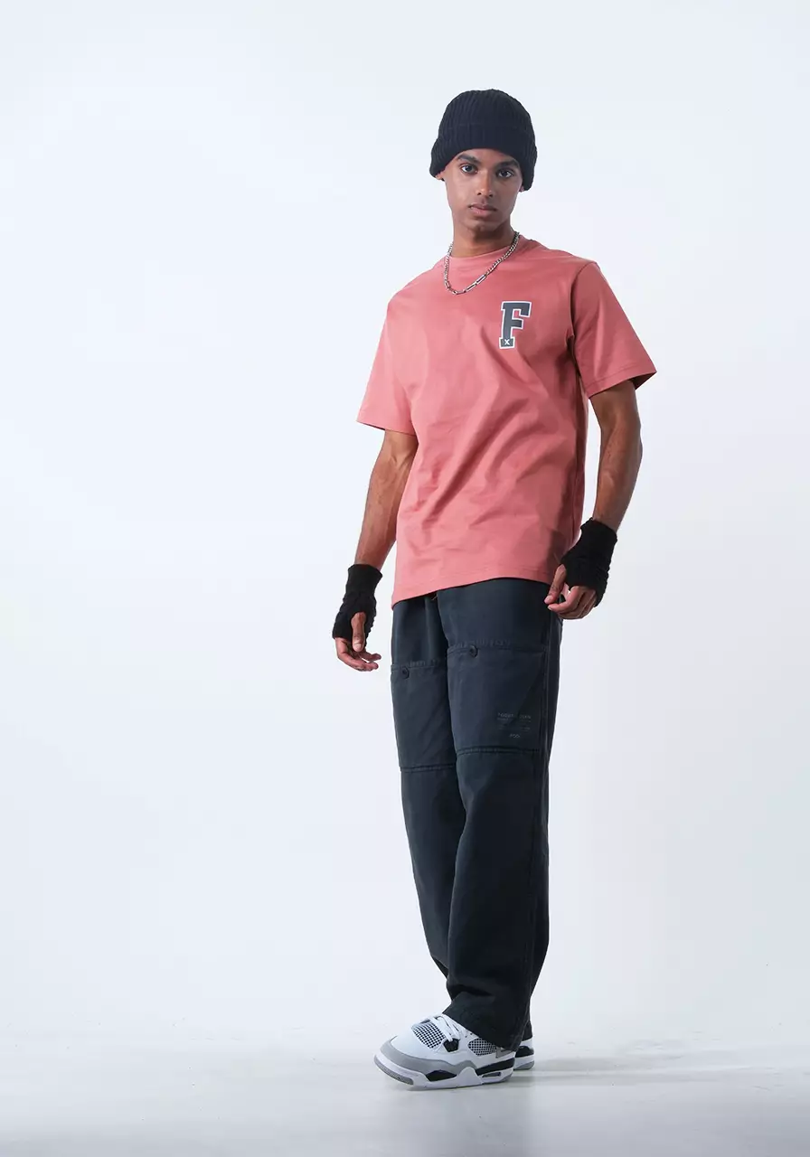 Kaos Regular Pria Twelve Dusty Pink