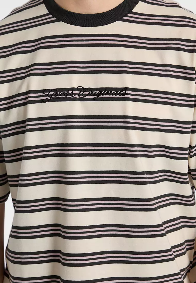 GO Horizontal Stripe Tee