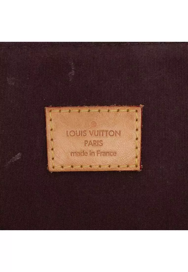 Pre-Loved Louis Vuitton Monogram Vernis Alma Gm