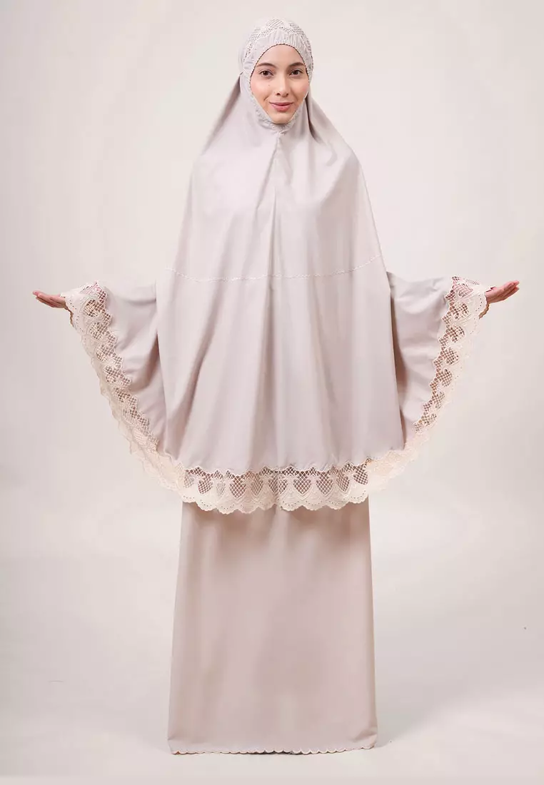 Siti Khadijah Telekung Signature Refa in Beige