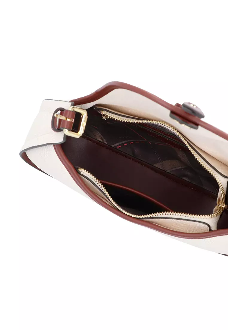 CR Mon Cherry Shoulder Bag - Beige