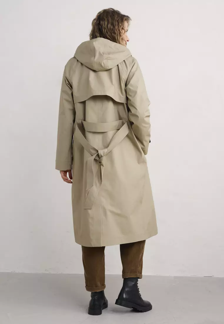 Seasalt Cornwall Seasalt Cornwall Natural Penweathers Trench Coat