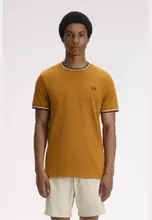 Dark Caramel / Ecru / Navy