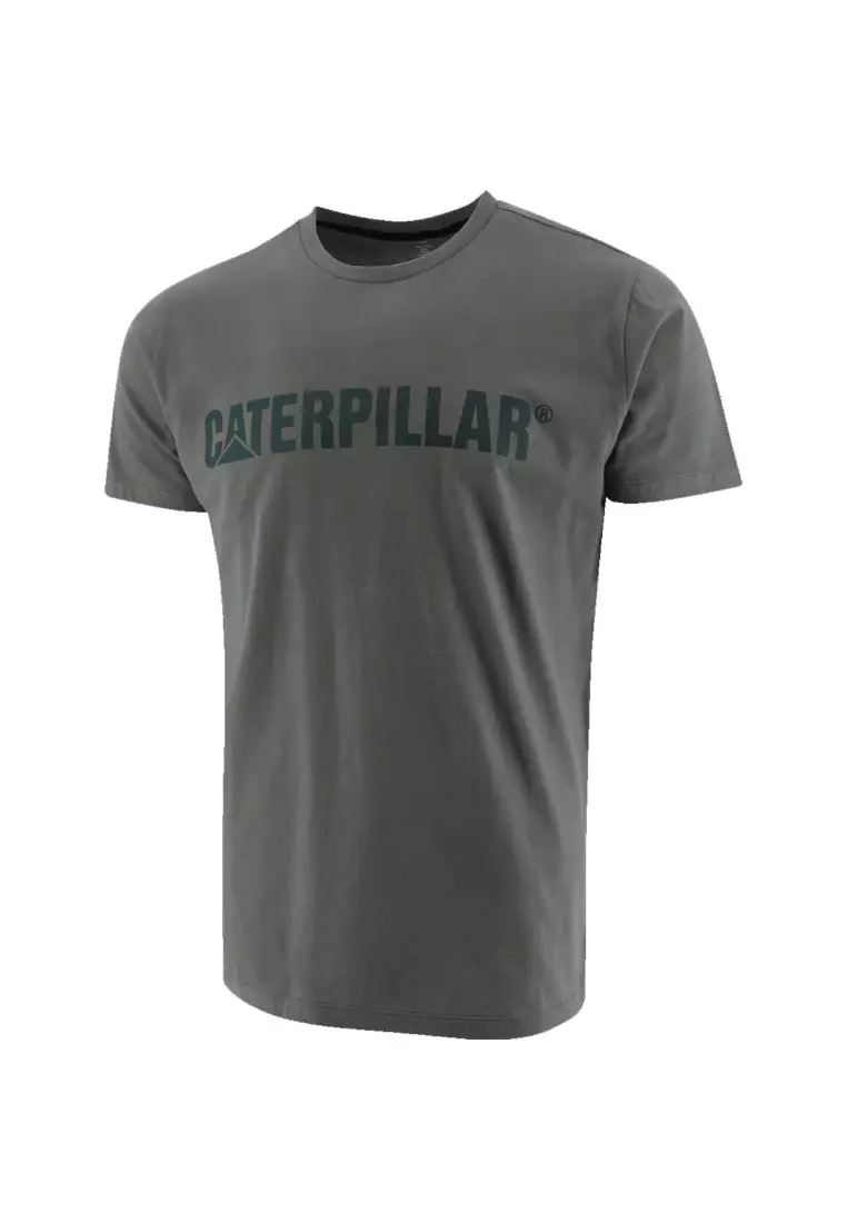 Buy Caterpillar Caterpillar Men's LOGO Tee - Gunmetal Deep Teal ...