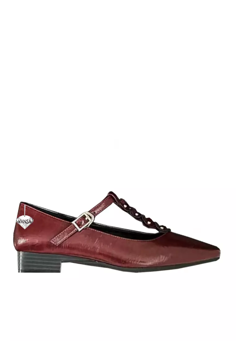 Discount on Twenty Eight Shoes  shoes - SKU: VANSA Floral T-Strap Buckle Mary Jane Shoes VSW-F-M26-2