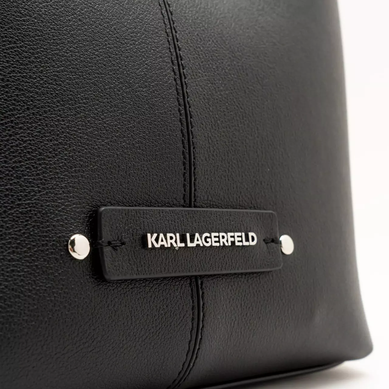 [7.7 SALEBRATION] K/Hardware Small Tote Bag Black/Nickel