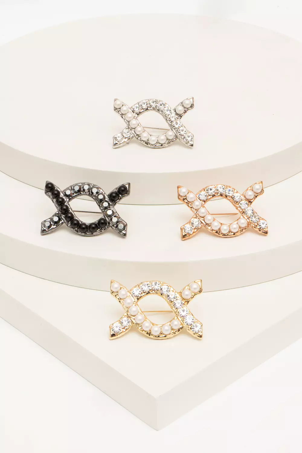 Klamby - Nayana Brooch Black