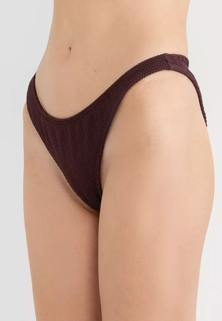 Refined High Side Brazilian Bikini Bottom