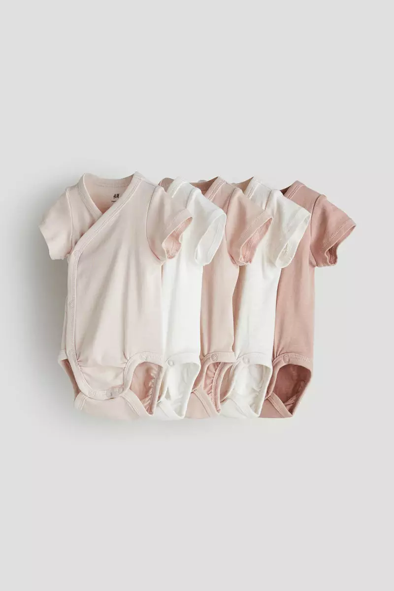 Buy H&M 5-pack cotton bodysuits 2024 Online