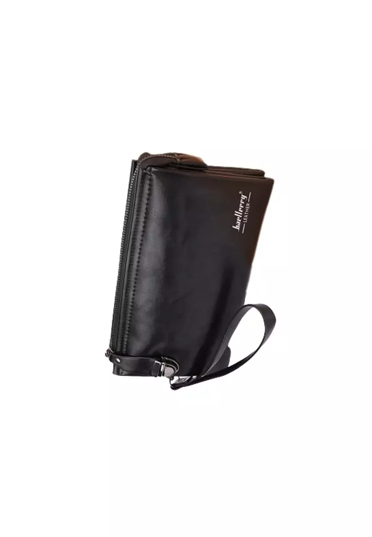 Dompet Pria Panjang Tas Tangan Clutch Bag Bahan Kulit PU Leather Quality Premium ORIGINAL