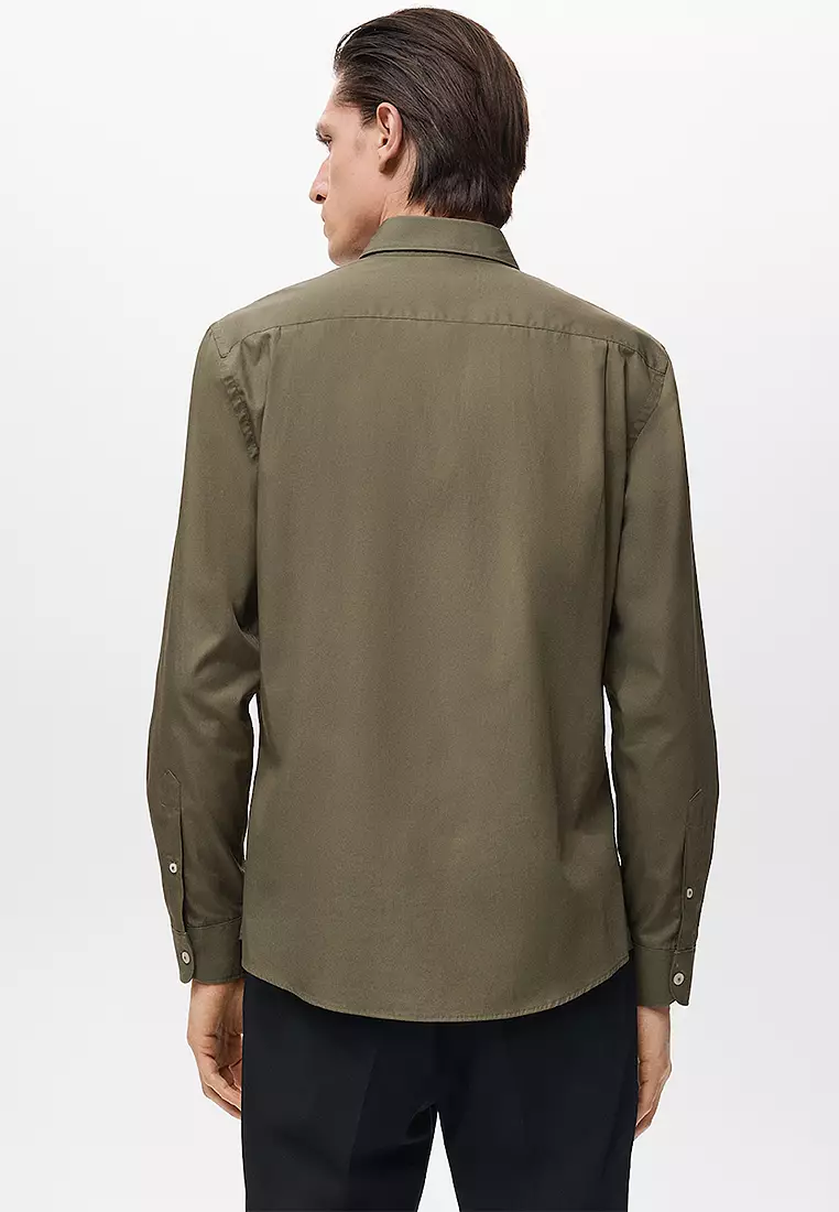 Regular-Fit 100% Cotton Shirt