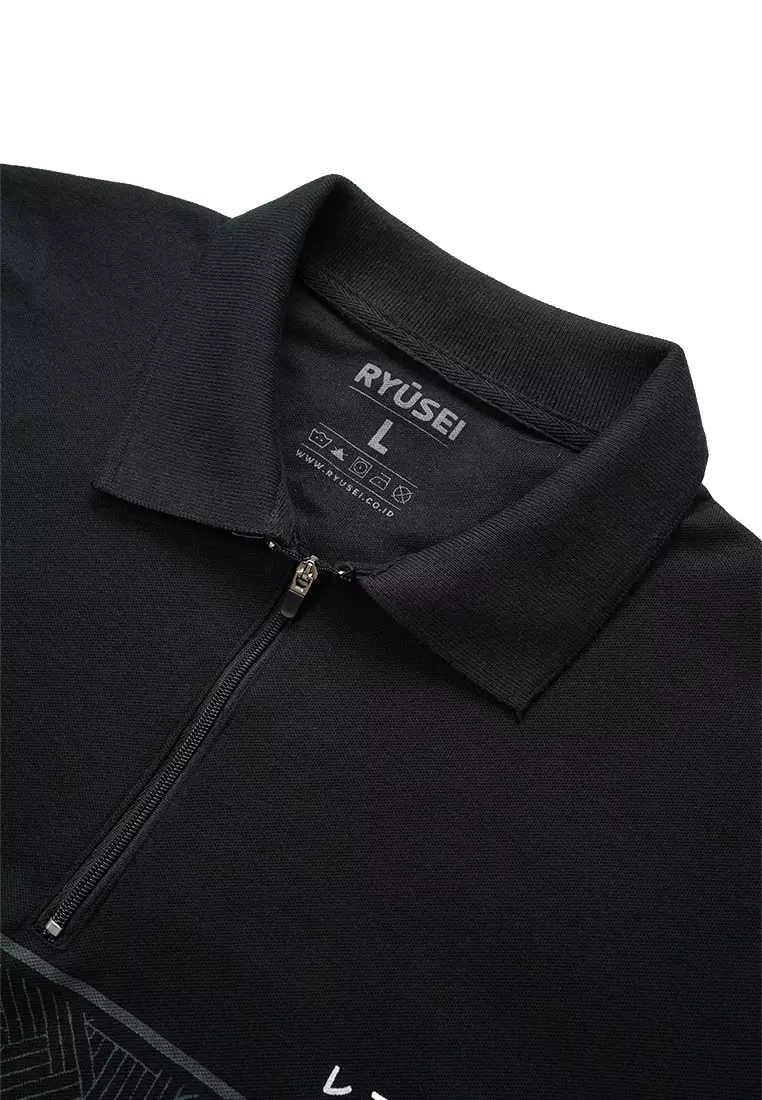 Ryusei Polo Shirt Sendai Black