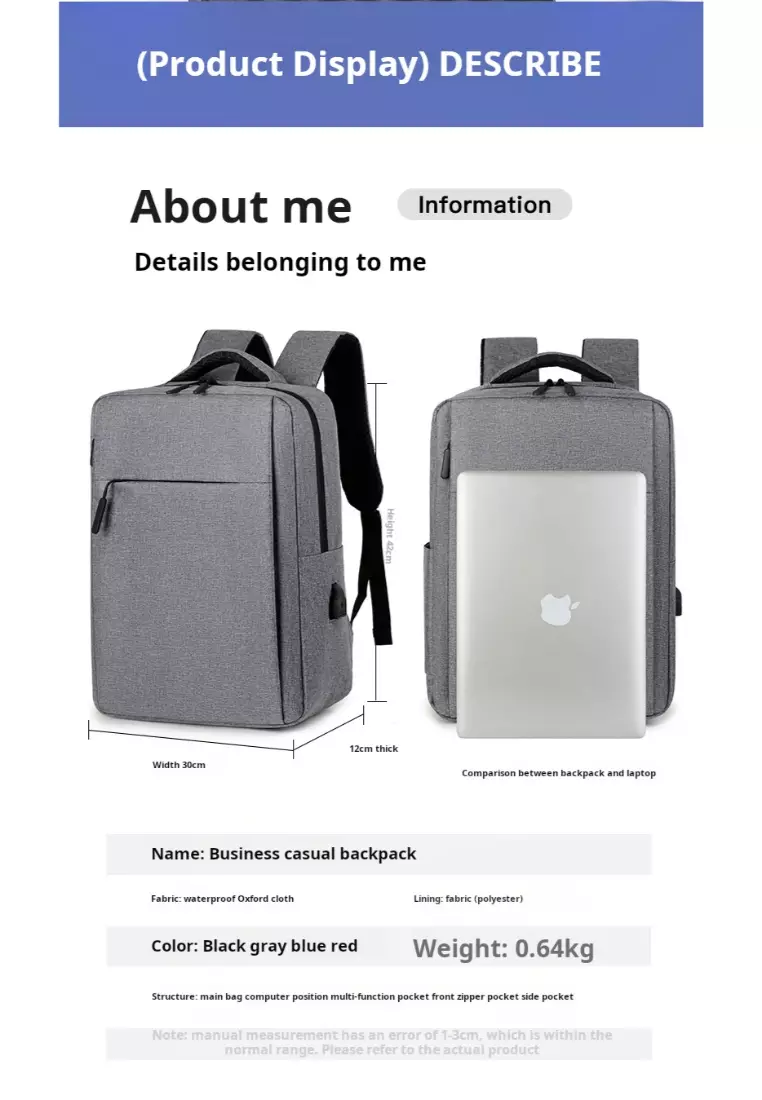 Buy ZITIQUE Premium Business Travel Backpack 2025 Online ZALORA