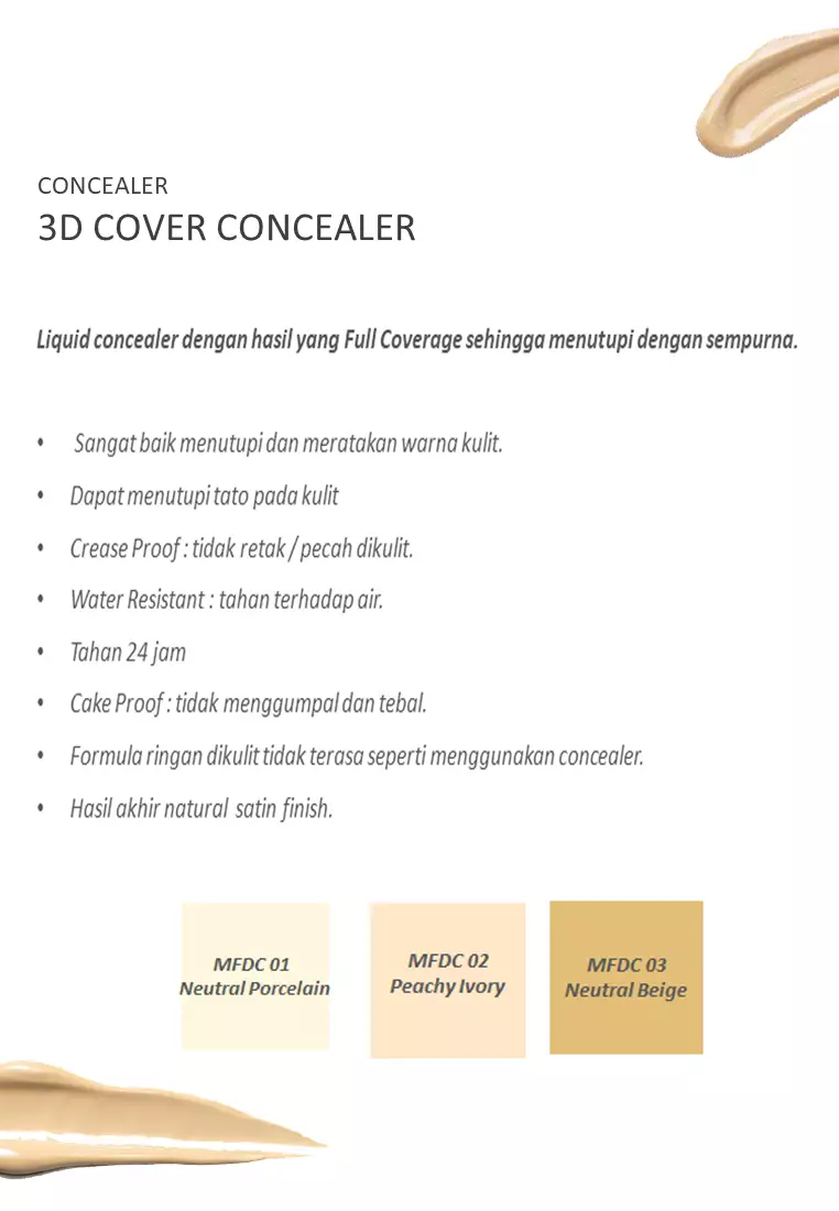 3D Cover Concealer - Neutral Porcelain