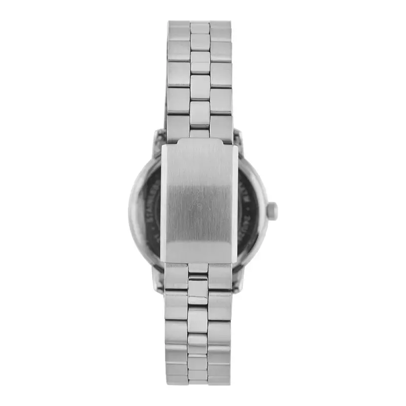 Jam Tangan Wanita Christophe Arden CA 1002 LH BSSBA Ladies Black Dial Steel Strap