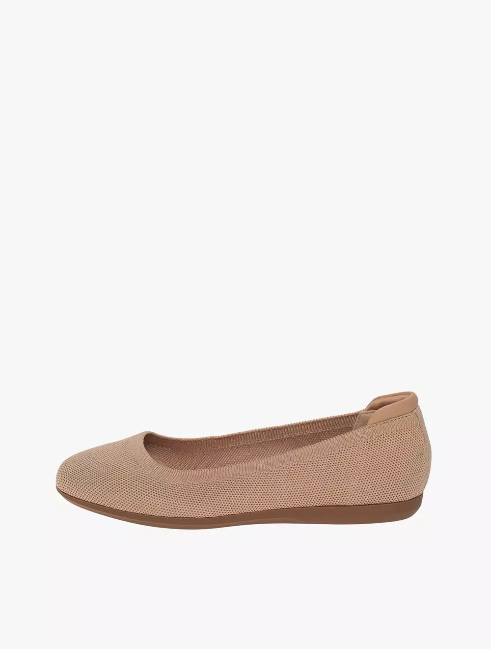 Payless Comfort Plus By Predictions Women Melly Knit Flat - Nude_15