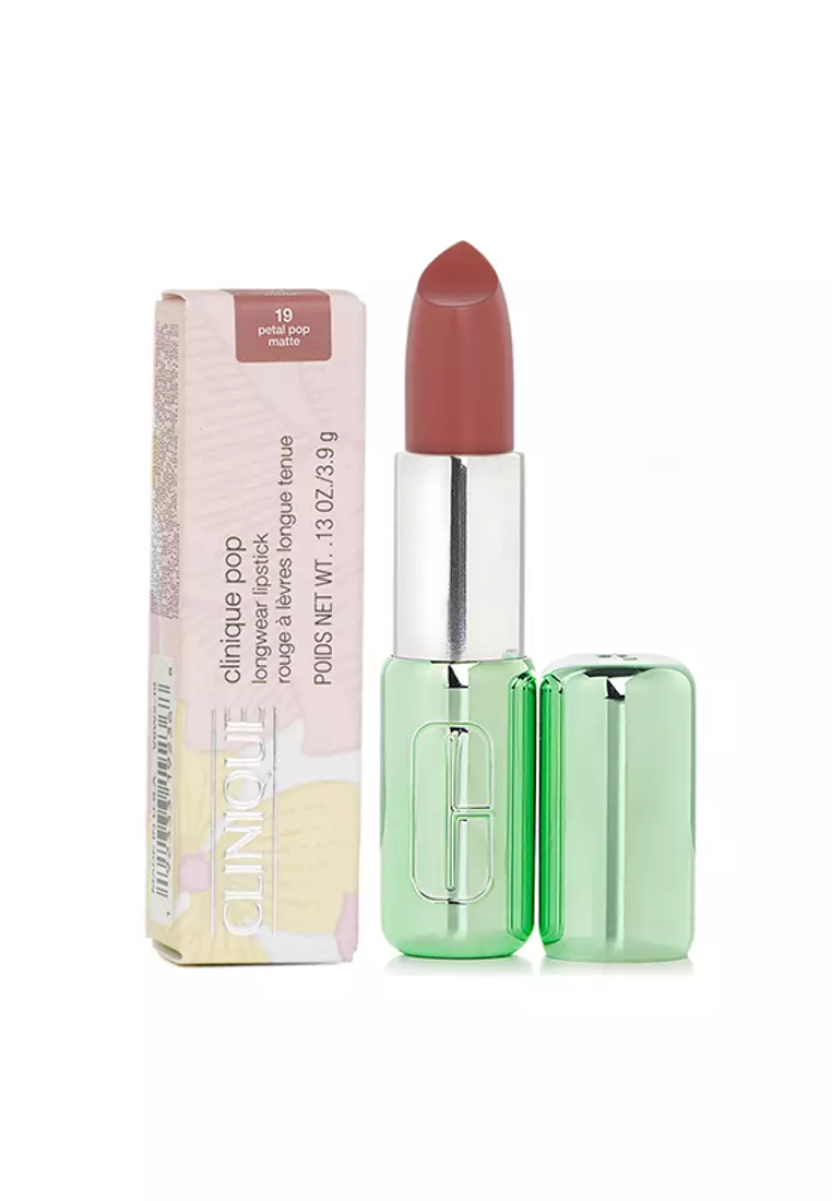 CLINIQUE - Pop Longwear Lipstick Matte - # 19 Petal Pop 3.9g/0.13oz
