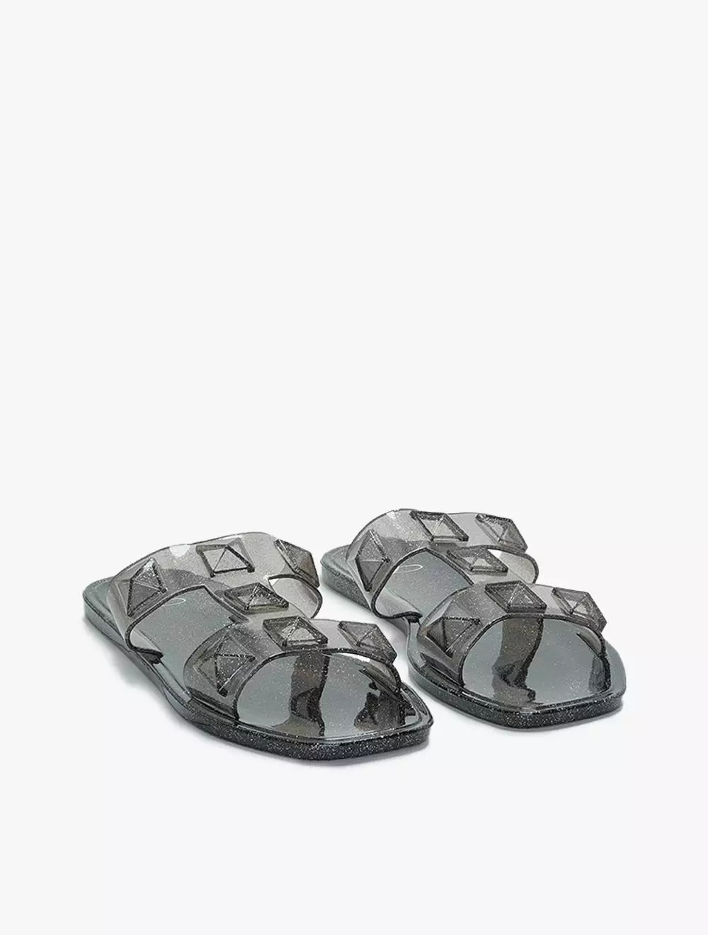 Payless Chrissie Womens Nixie Jelly Sandals - Black_05