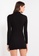 H&M black Ribbed Jersey Dress 87891AA1C30E3DGS_2