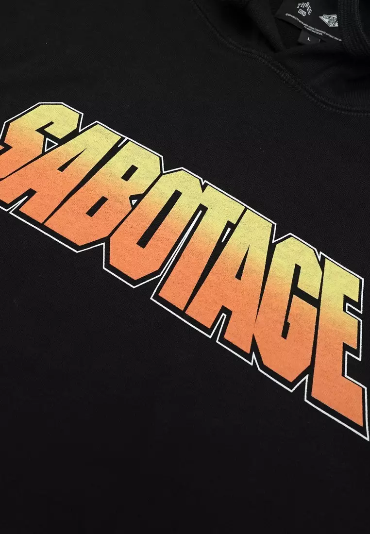 Three2nd x Beastie Boys Men's Jacket Pullover Hoodie Sweatshirt Regular Fit Sabotage 070225