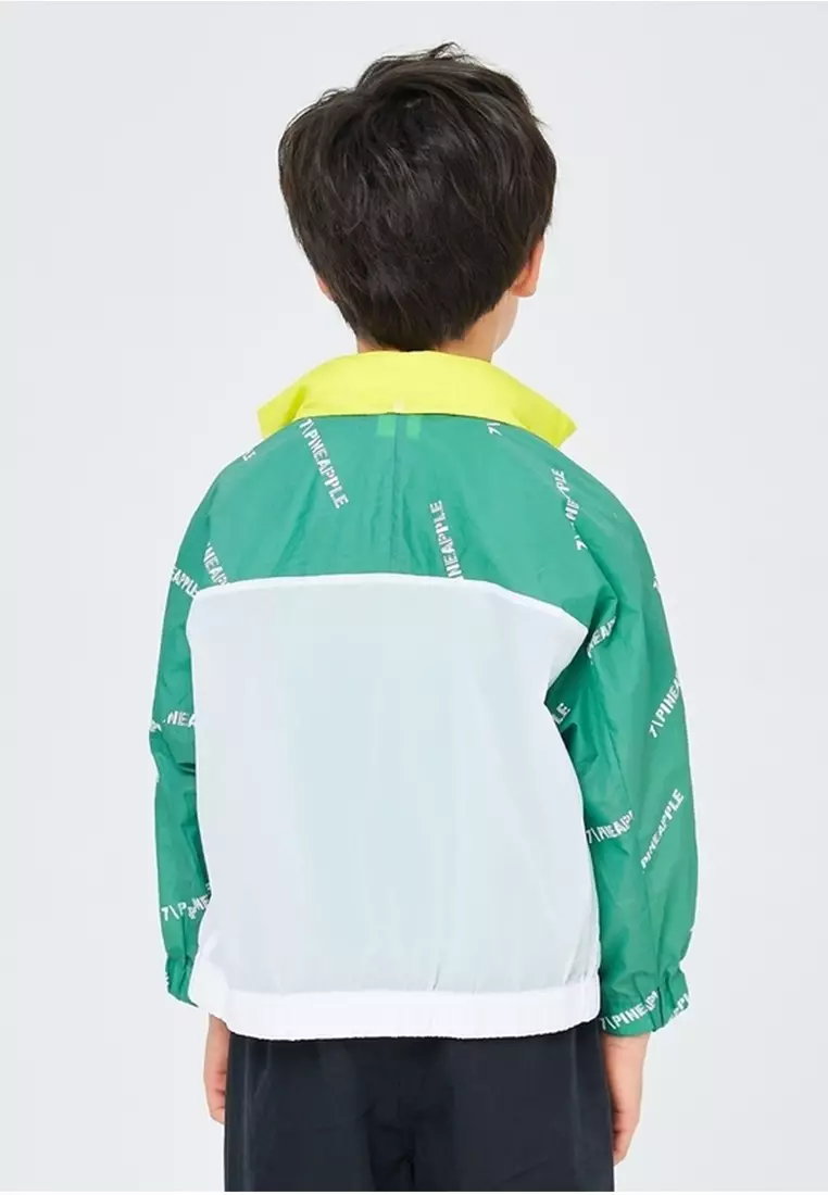 Multi Color Zipper UV Protection Bright Outer Jacket
