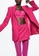 Mango pink Peak Lapel Suit Blazer 9F6D2AA4CD921FGS_4