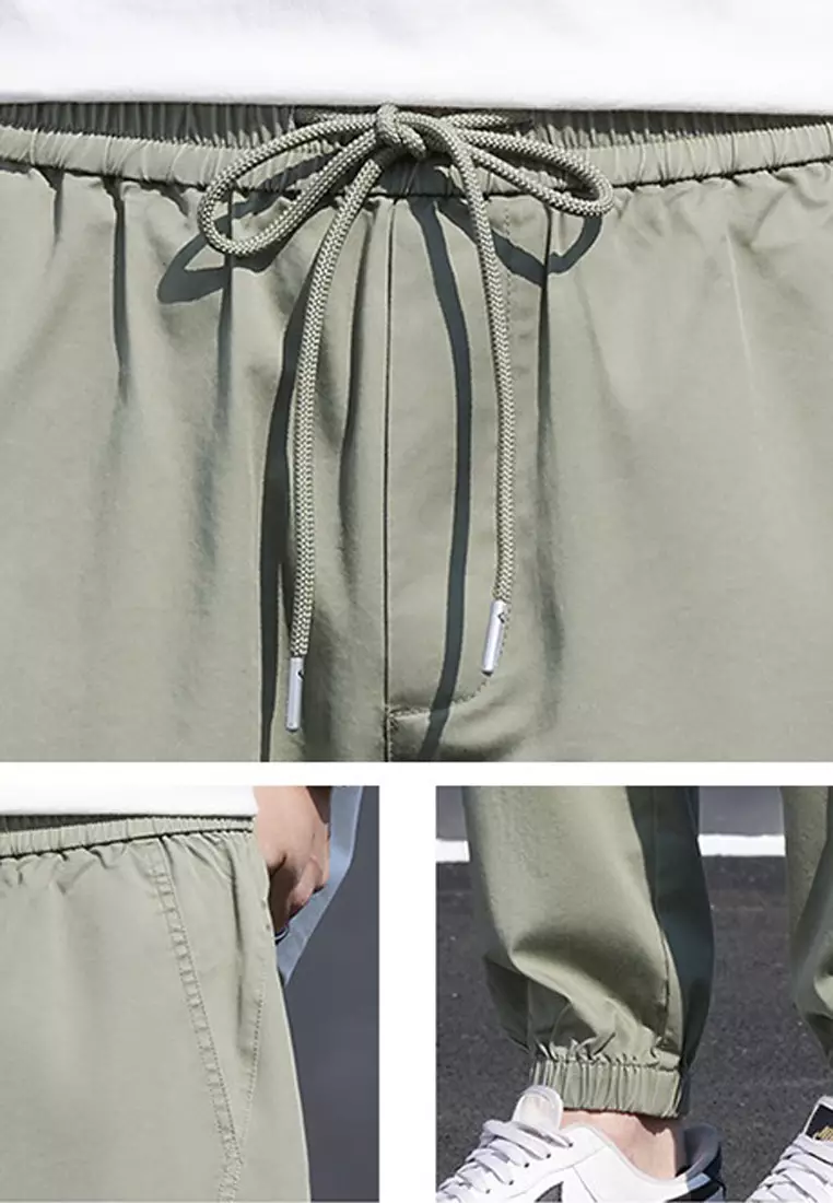 Drawstring Casual Jogger Pants