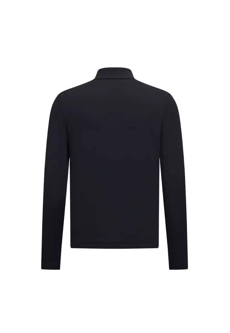 MEN'S WEISS HALF-ZIP LONG SLEEVES T-SHIRT