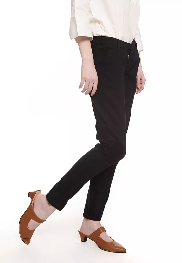 Long Pants Slim Fit Chino Trousers 211901