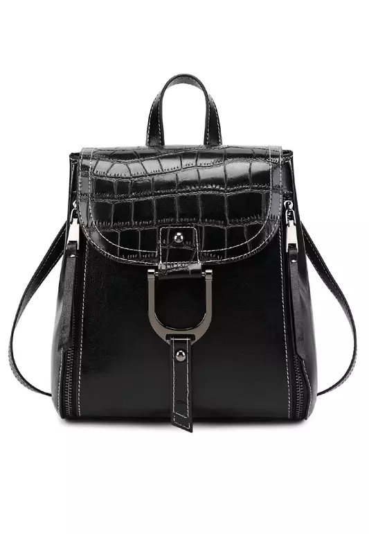 Fashion leather backpack