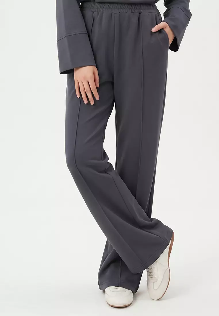 Anthracite Soft Textured Plain Tracksuit TCTSS25EN00005