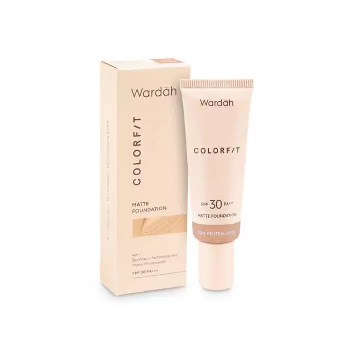 Wardah Colorfit Matte Foundation (425989)  32N Neutral Beige